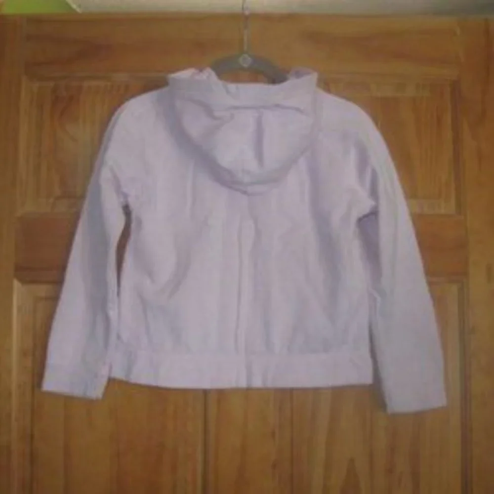 Girls Antigua Sport Pink Northwestern Hooded Sweatshirt